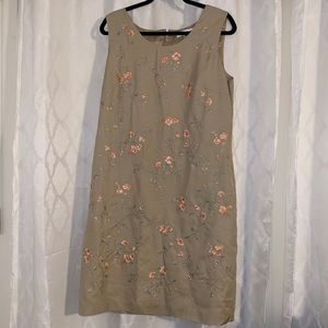 Casual Corner Size 16 Floral Dress